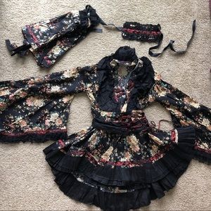 Gothic Lolita Kimono Set